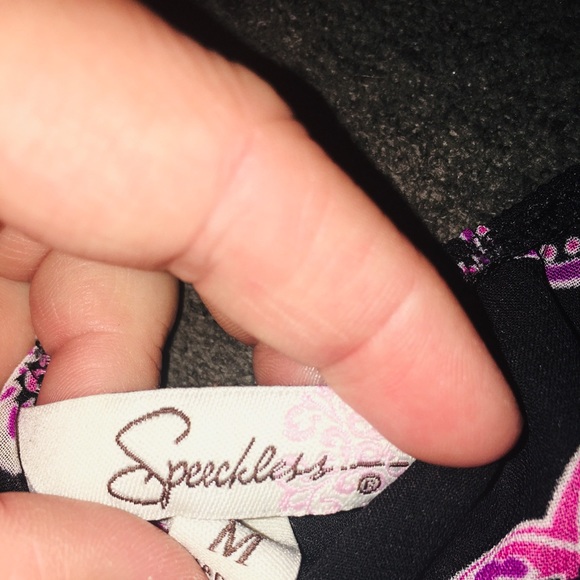 Speechless floral overlay dress - Picture 3 of 3